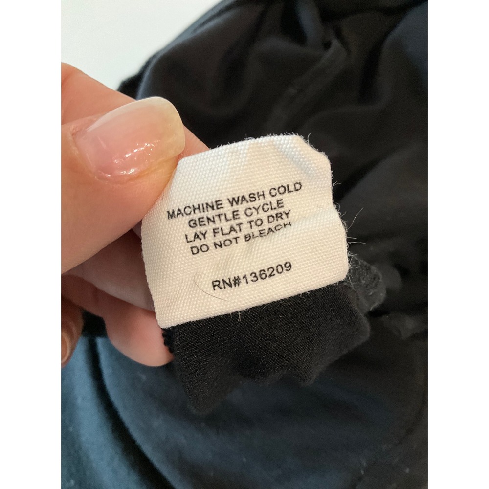 Hatch Over Under Maternity Pants Easy High-Waist Joggers Black Pull On Pockets S - Picture 9 of 9